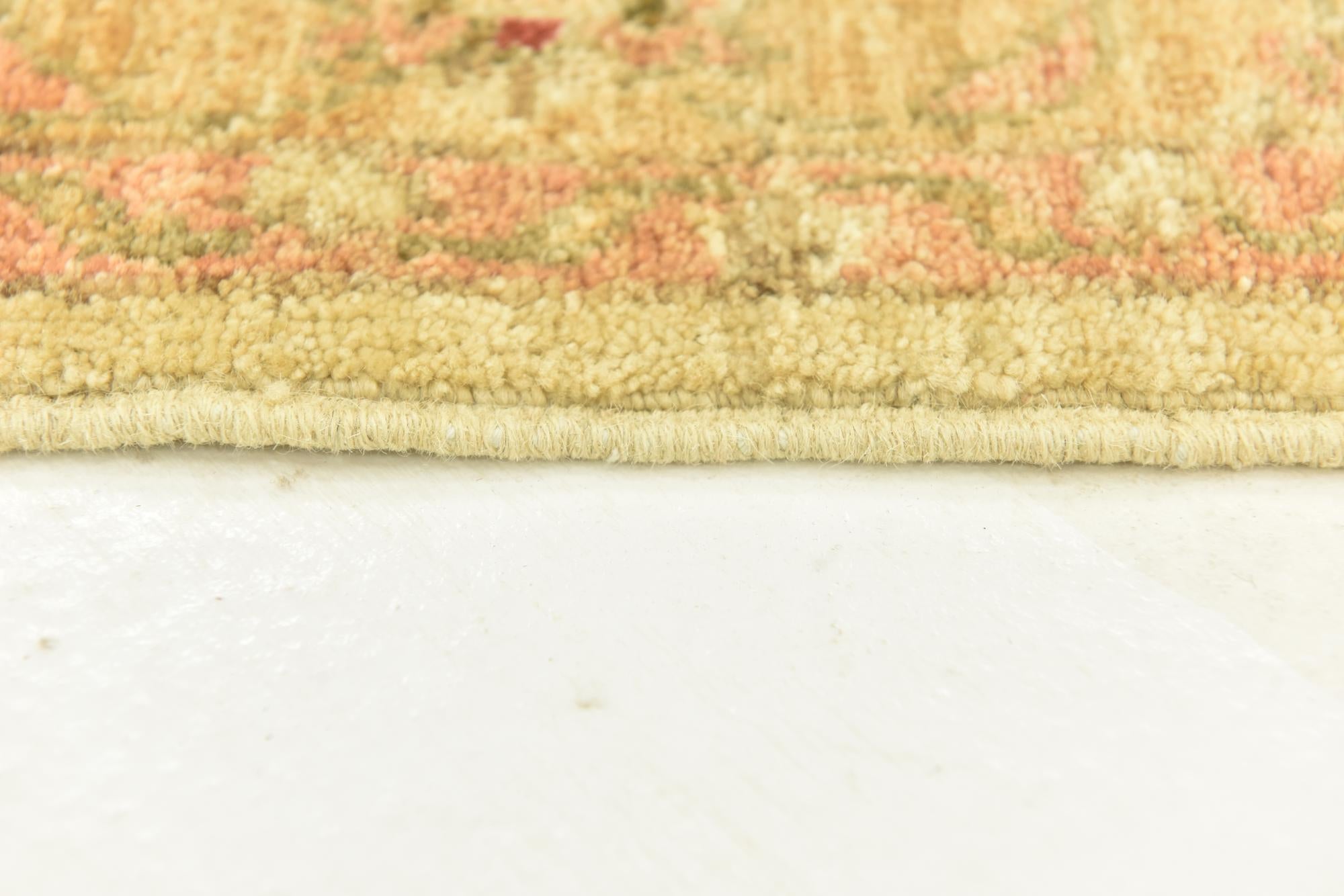 2' 10 x 9' 9 Hand Knotted Peshawar Ziegler Runner Rug