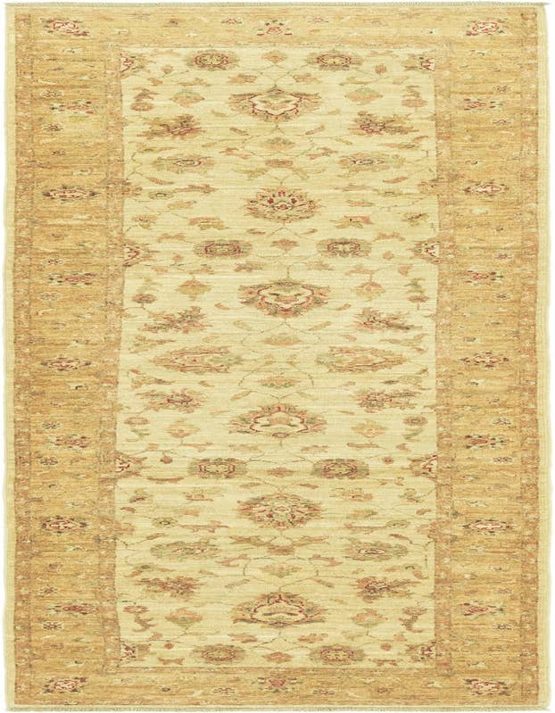 Detail image of 2' 10 x 9' 9 Hand Knotted Peshawar Ziegler Runner Rug