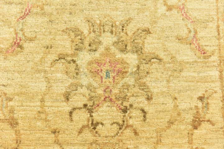 2' 6 x 9' 9 Hand Knotted Peshawar Ziegler Runner Rug