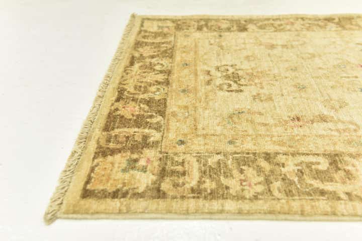 2' 6 x 9' 9 Hand Knotted Peshawar Ziegler Runner Rug