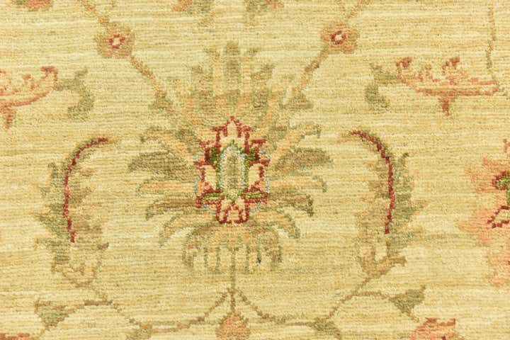 3' x 9' 7 Hand Knotted Peshawar Ziegler Runner Rug