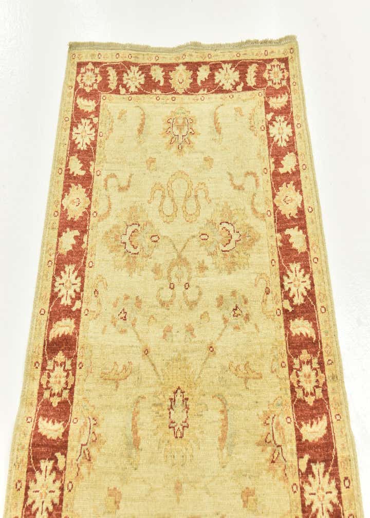 3' 1 x 16' 3 Hand Knotted Peshawar Ziegler Runner Rug