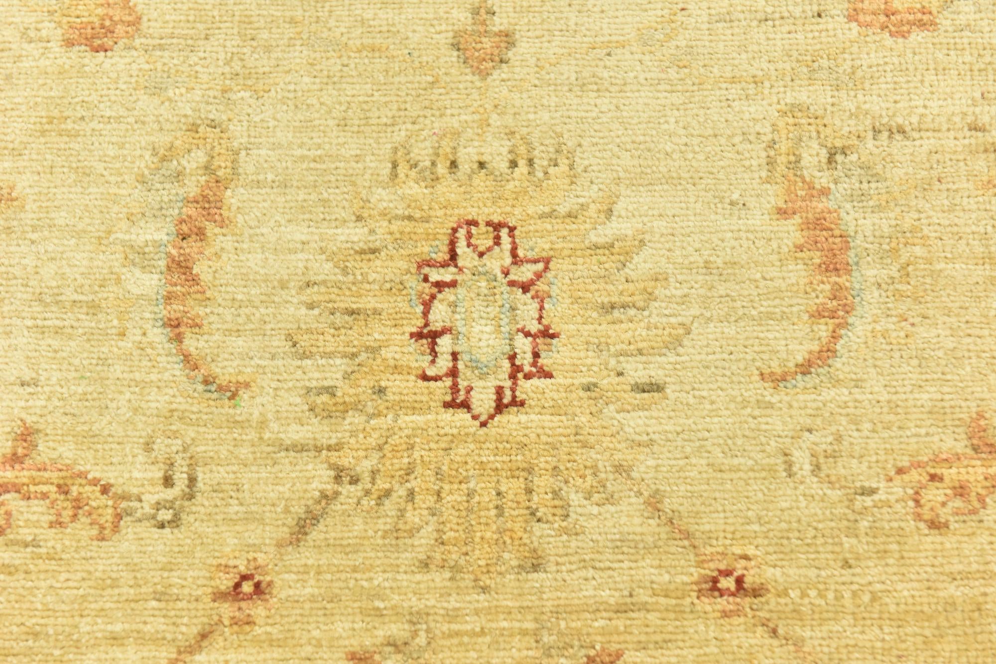 3' 1 x 16' 3 Hand Knotted Peshawar Ziegler Runner Rug
