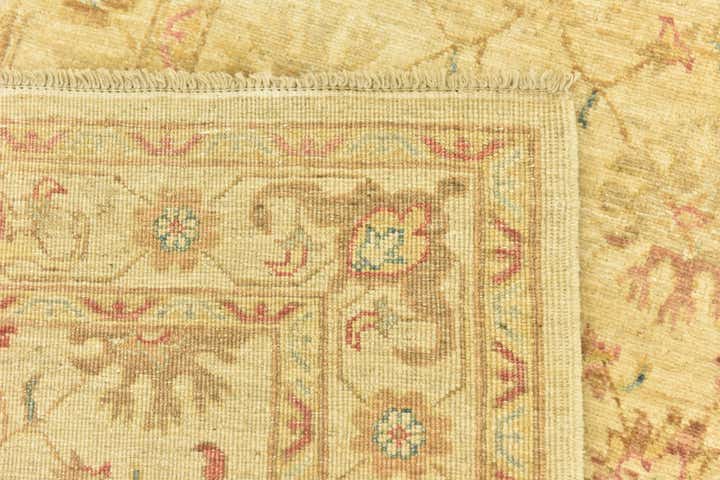 2' 6 x 9' 10 Hand Knotted Peshawar Ziegler Runner Rug