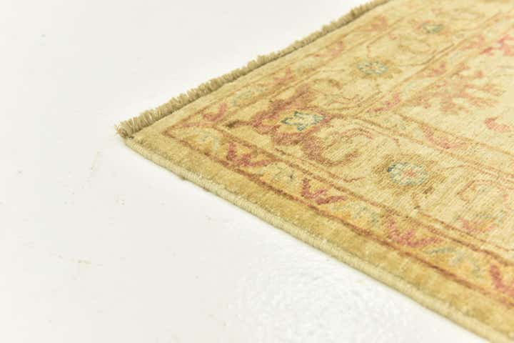 2' 6 x 9' 10 Hand Knotted Peshawar Ziegler Runner Rug