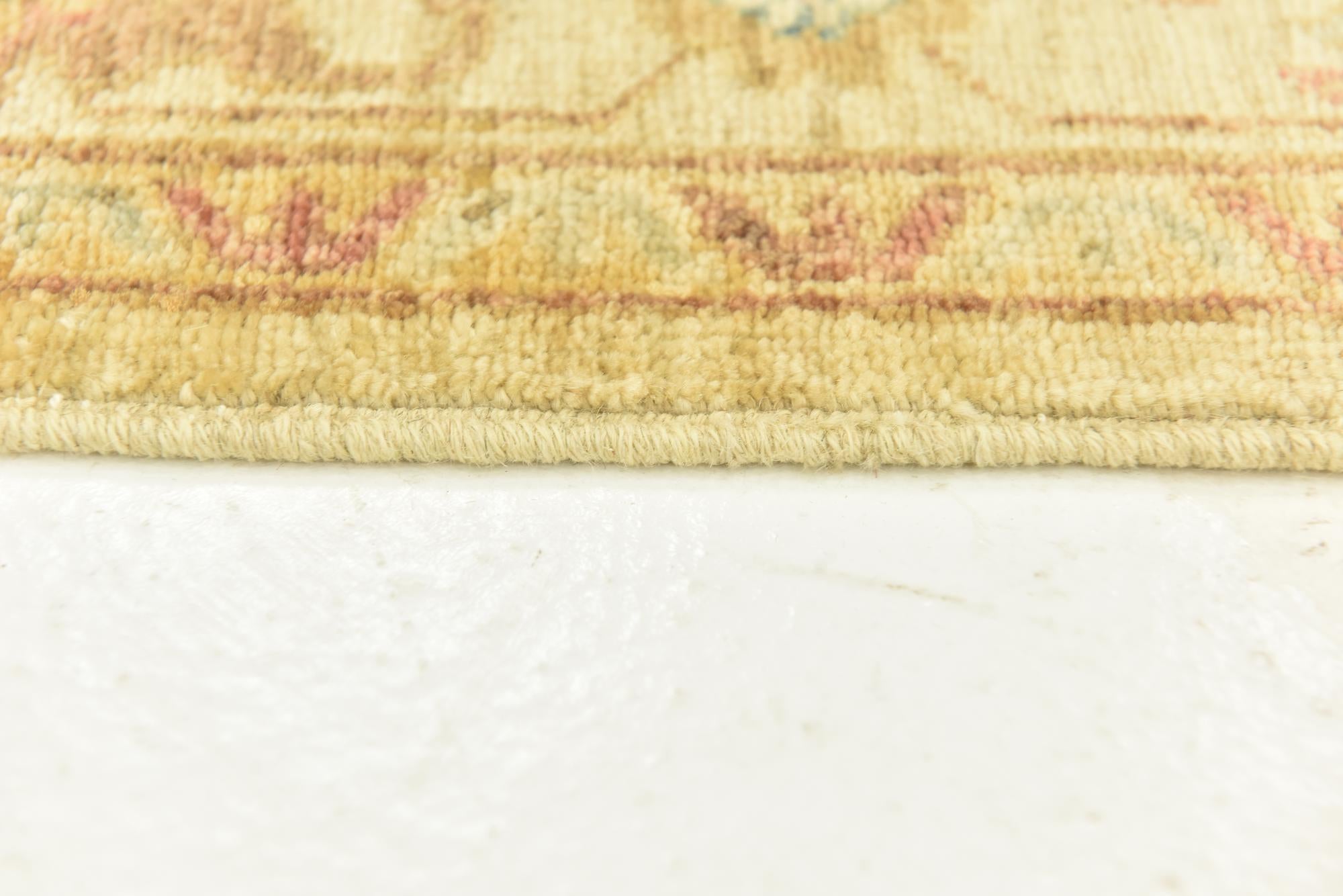2' 6 x 9' 10 Hand Knotted Peshawar Ziegler Runner Rug