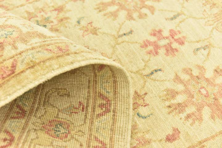2' 6 x 9' 10 Hand Knotted Peshawar Ziegler Runner Rug