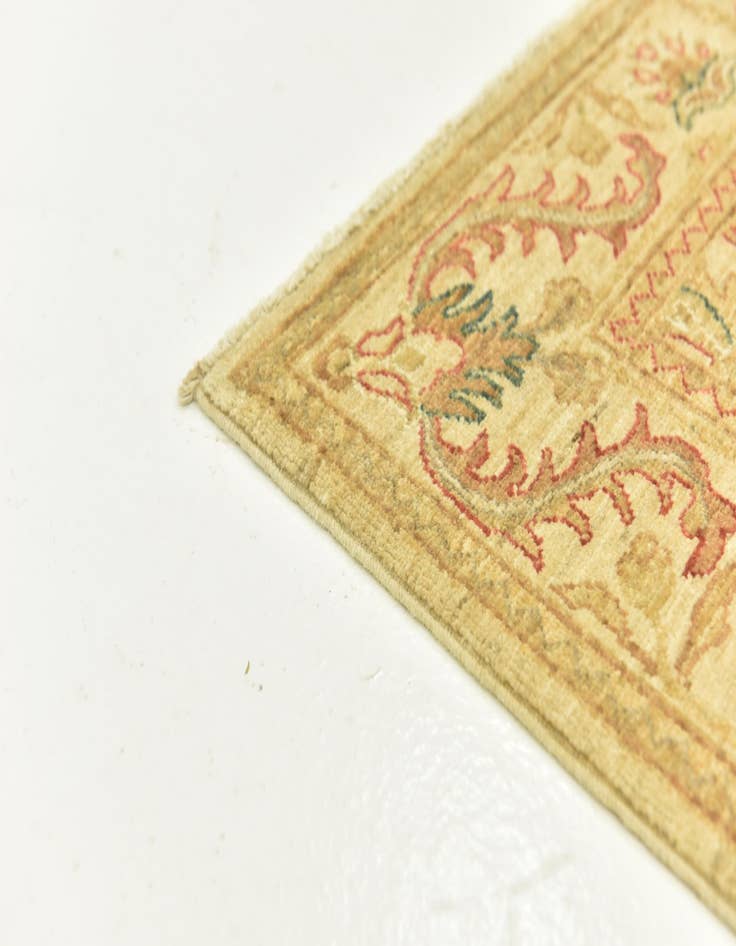 Detail image of 2' 6 x 9' 2  Hand Knotted Peshawar Ziegler Runner Rug