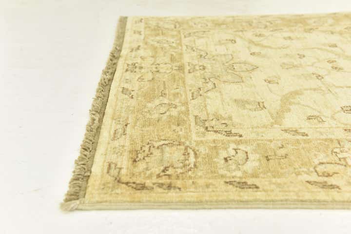 2' 8 x 9' 3 Hand Knotted Peshawar Ziegler Runner Rug