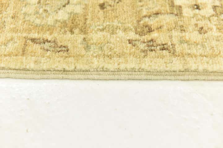 2' 8 x 9' 3 Hand Knotted Peshawar Ziegler Runner Rug
