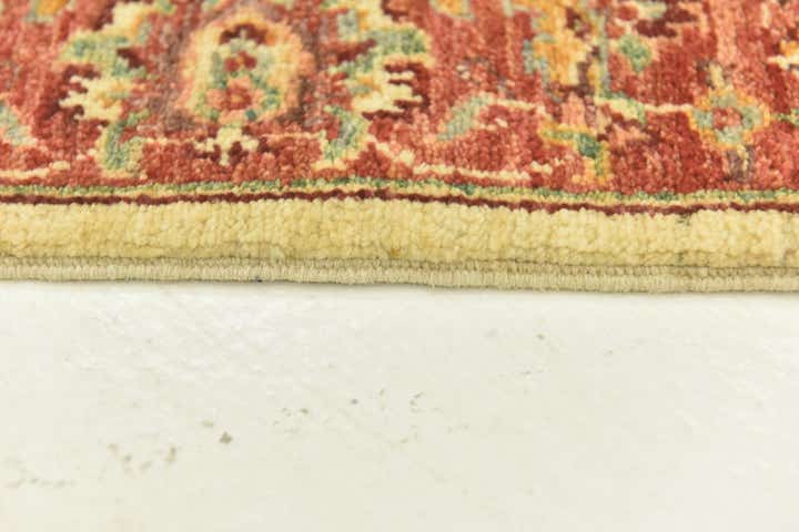 2' 8 x 9' 9 Hand Knotted Peshawar Ziegler Runner Rug