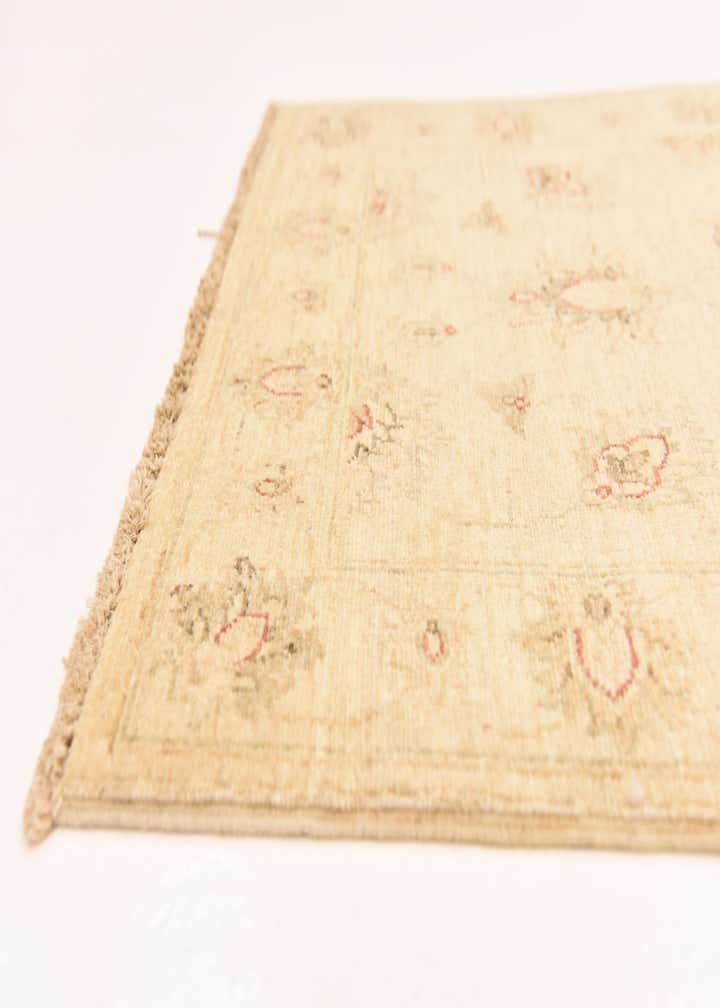 2' 8 x 9' 9 Hand Knotted Peshawar Ziegler Runner Rug