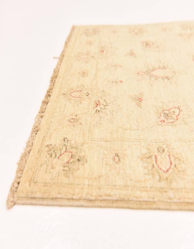 Detail image of 2' 8 x 9' 9  Hand Knotted Peshawar Ziegler Runner Rug