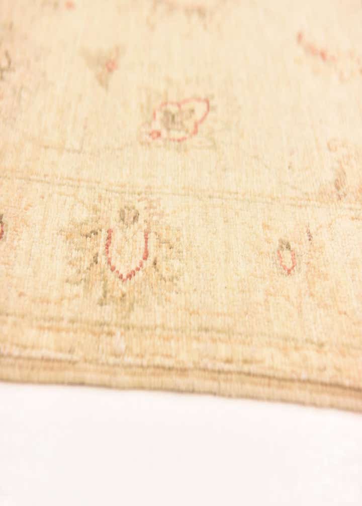 2' 8 x 9' 9 Hand Knotted Peshawar Ziegler Runner Rug