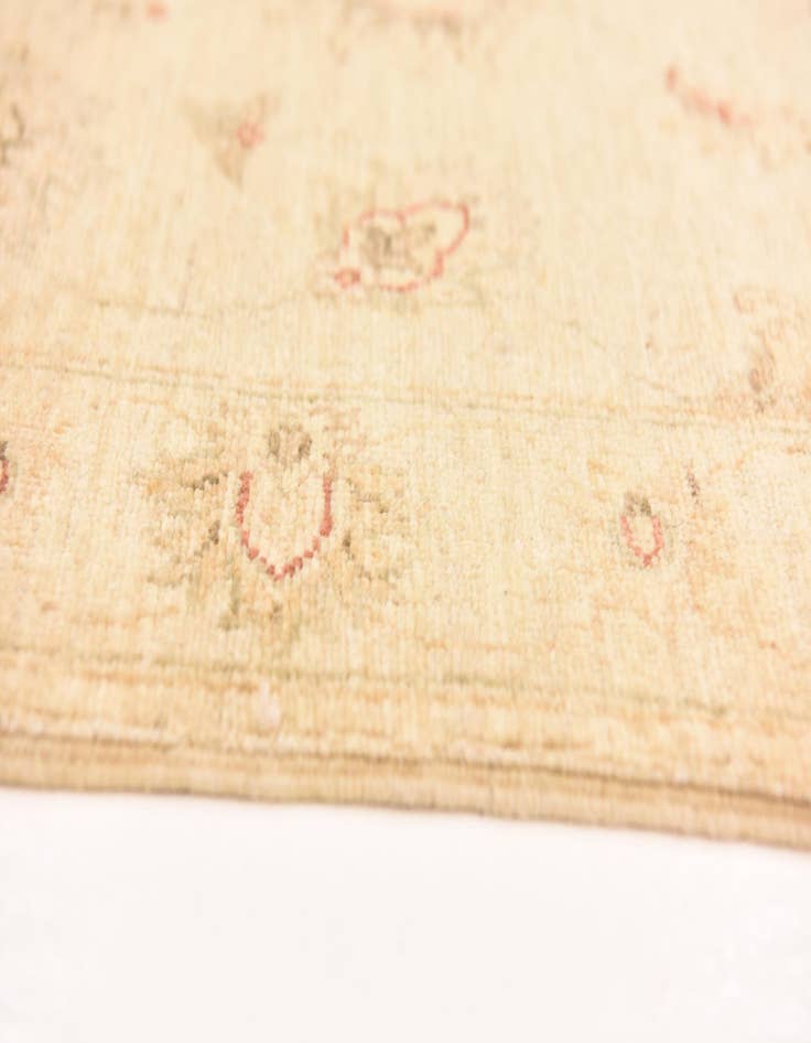 Detail image of 2' 8 x 9' 9  Hand Knotted Peshawar Ziegler Runner Rug