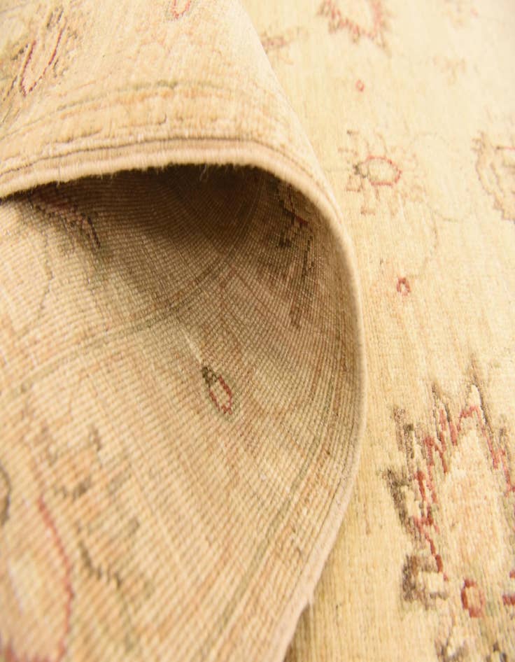 Detail image of 2' 8 x 9' 9  Hand Knotted Peshawar Ziegler Runner Rug