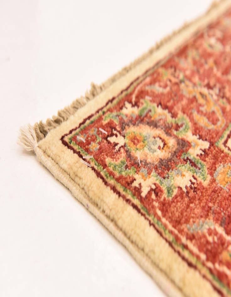 Detail image of 2' 8 x 9' 10  Hand Knotted Peshawar Ziegler Runner Rug
