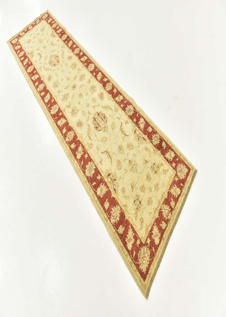 2' 9 x 9' 10 Hand Knotted Peshawar Ziegler Runner Rug