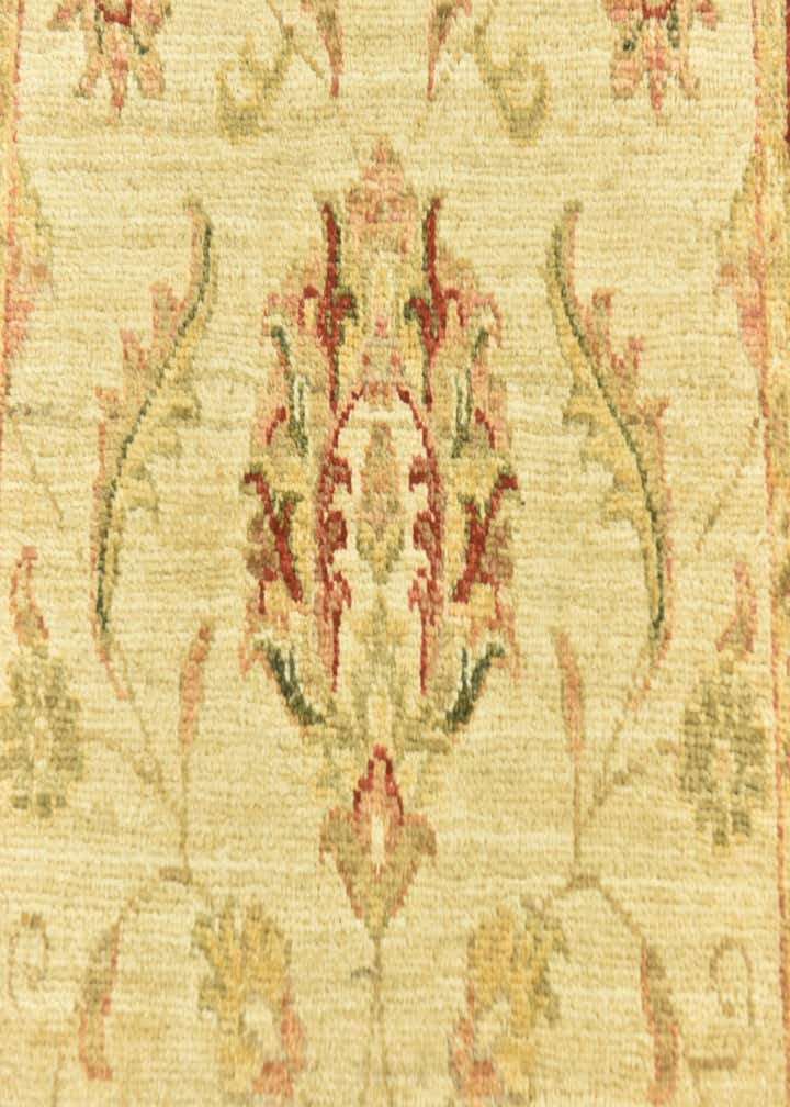 2' 9 x 9' 10 Hand Knotted Peshawar Ziegler Runner Rug