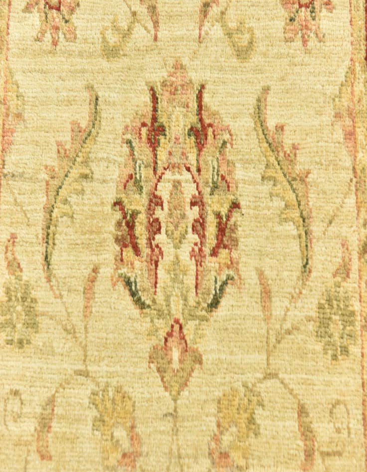 Detail image of 2' 9 x 9' 10 Hand Knotted Peshawar Ziegler Runner Rug