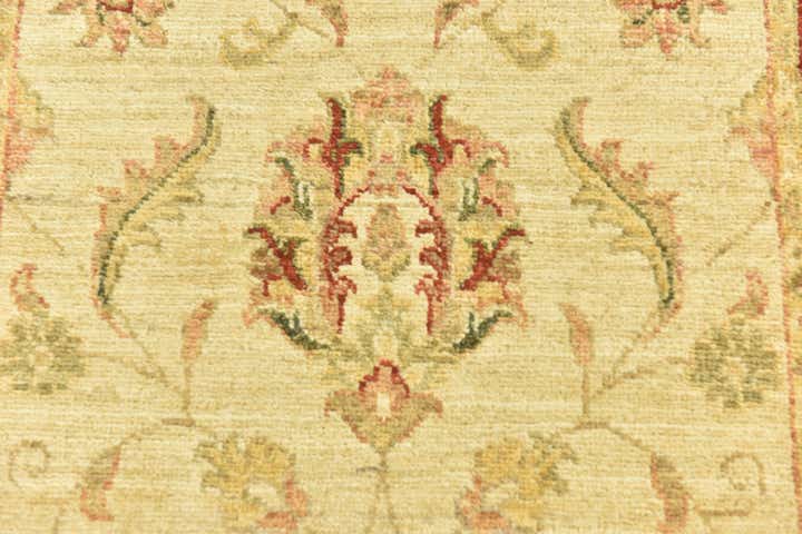 2' 9 x 9' 10 Hand Knotted Peshawar Ziegler Runner Rug