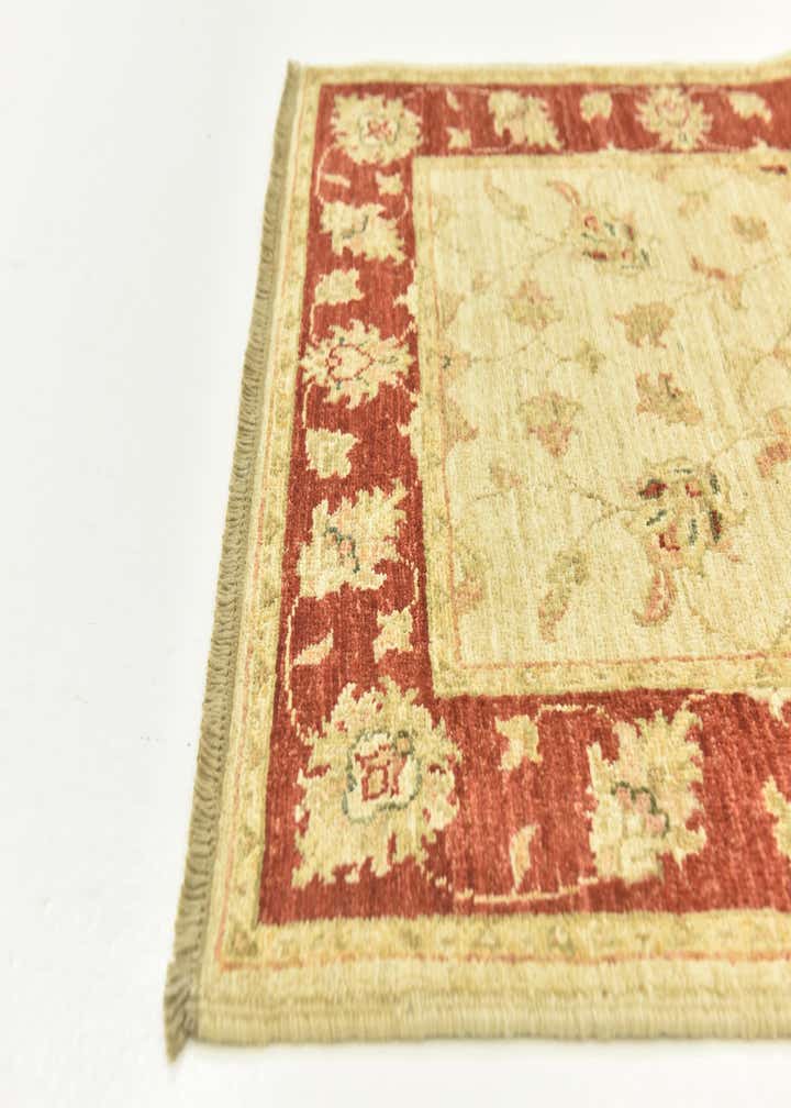 2' 9 x 9' 10 Hand Knotted Peshawar Ziegler Runner Rug