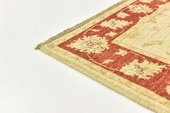 2' 9 x 9' 10 Hand Knotted Peshawar Ziegler Runner Rug