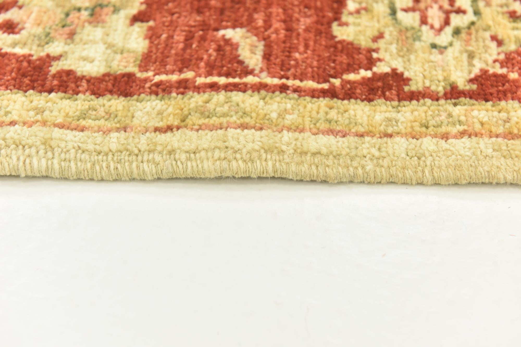 2' 9 x 9' 10 Hand Knotted Peshawar Ziegler Runner Rug