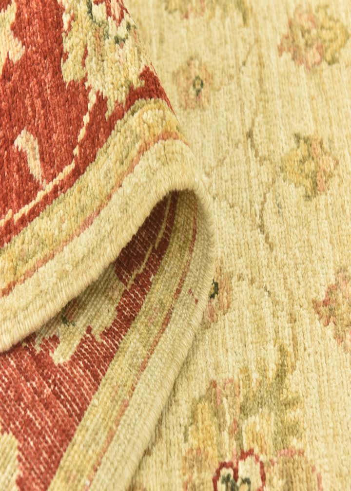 2' 9 x 9' 10 Hand Knotted Peshawar Ziegler Runner Rug