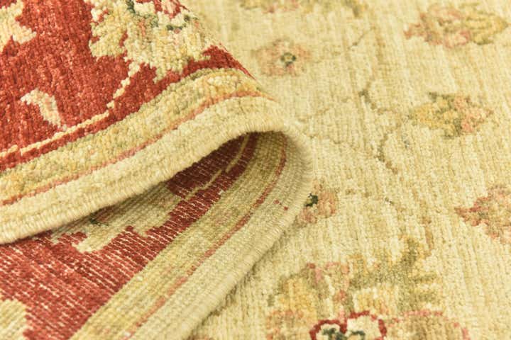 2' 9 x 9' 10 Hand Knotted Peshawar Ziegler Runner Rug