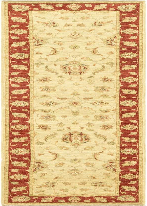 2' 9 x 9' 10 Hand Knotted Peshawar Ziegler Runner Rug