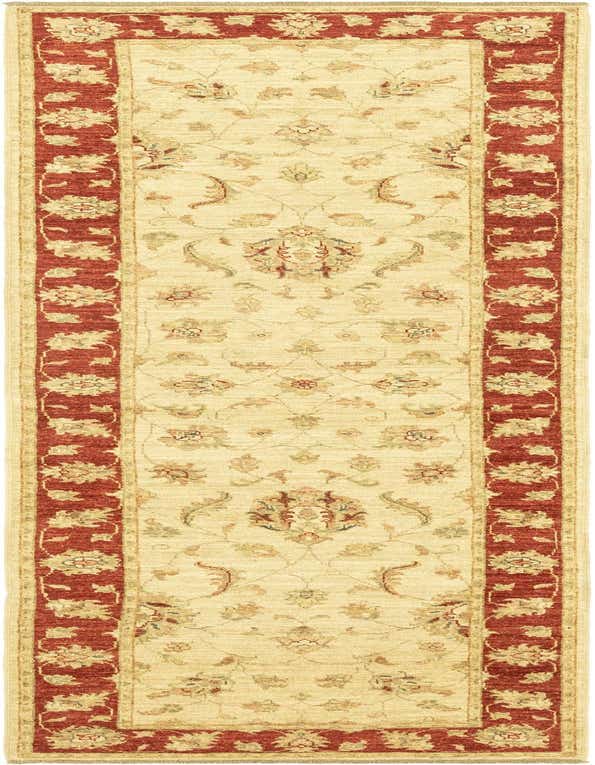 2' 9 x 9' 10 Hand Knotted Peshawar Ziegler Runner Rug