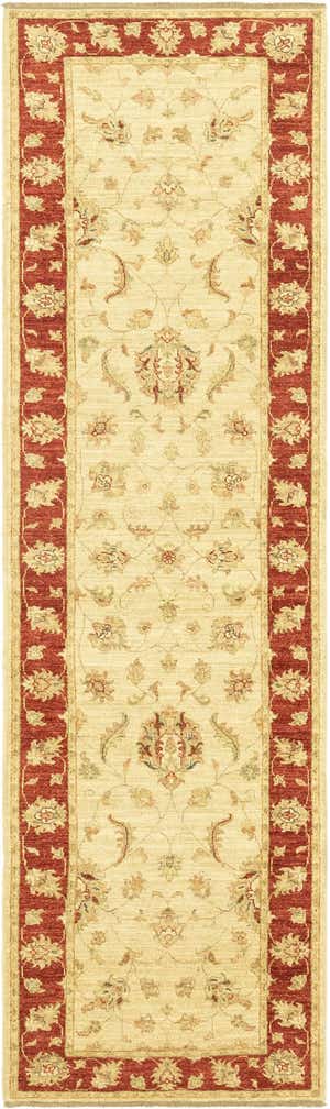 2' 9 x 9' 10 Hand Knotted Peshawar Ziegler Runner Rug