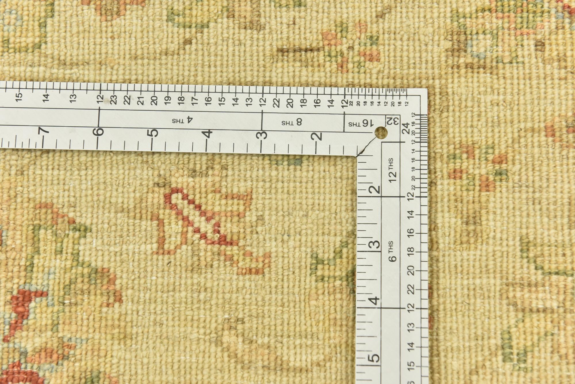 2' 10 x 6' 3 Hand Knotted Peshawar Ziegler Runner Rug