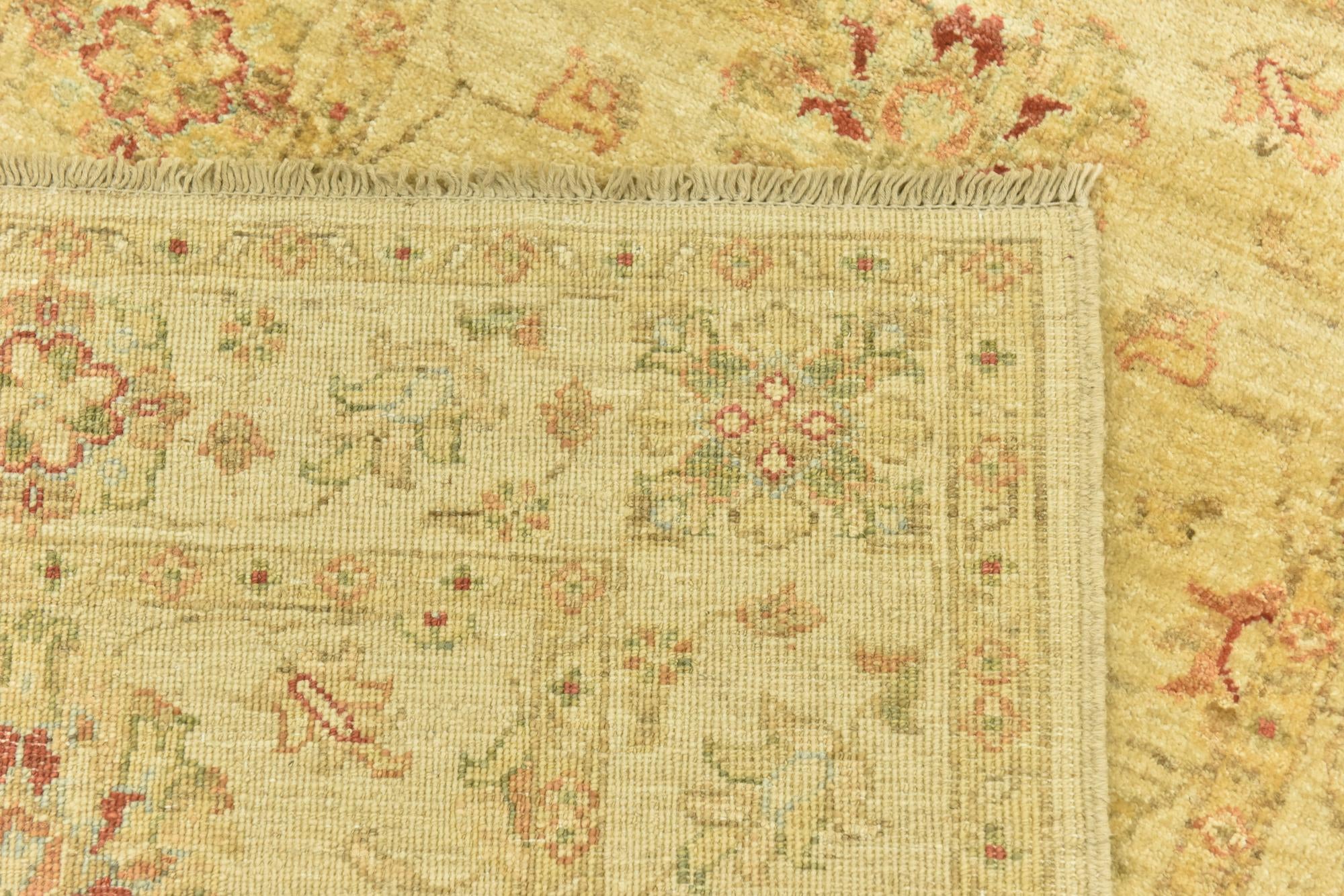 2' 10 x 6' 3 Hand Knotted Peshawar Ziegler Runner Rug