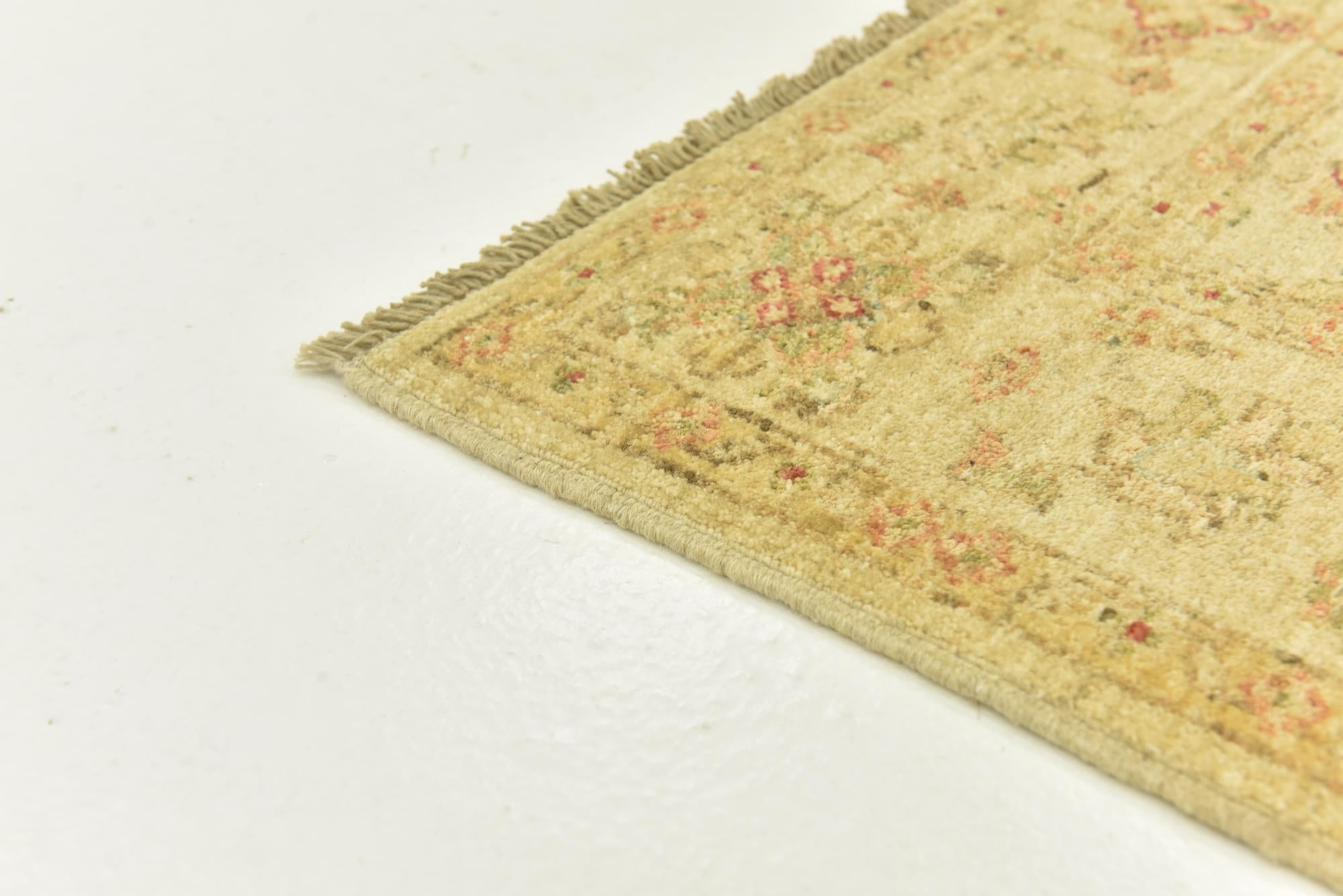 2' 10 x 6' 3 Hand Knotted Peshawar Ziegler Runner Rug