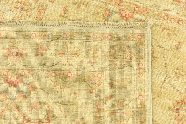 2' 6 x 6' 5 Hand Knotted Peshawar Ziegler Runner Rug