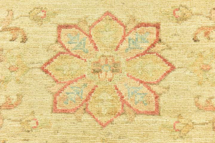 2' 6 x 6' 5 Hand Knotted Peshawar Ziegler Runner Rug