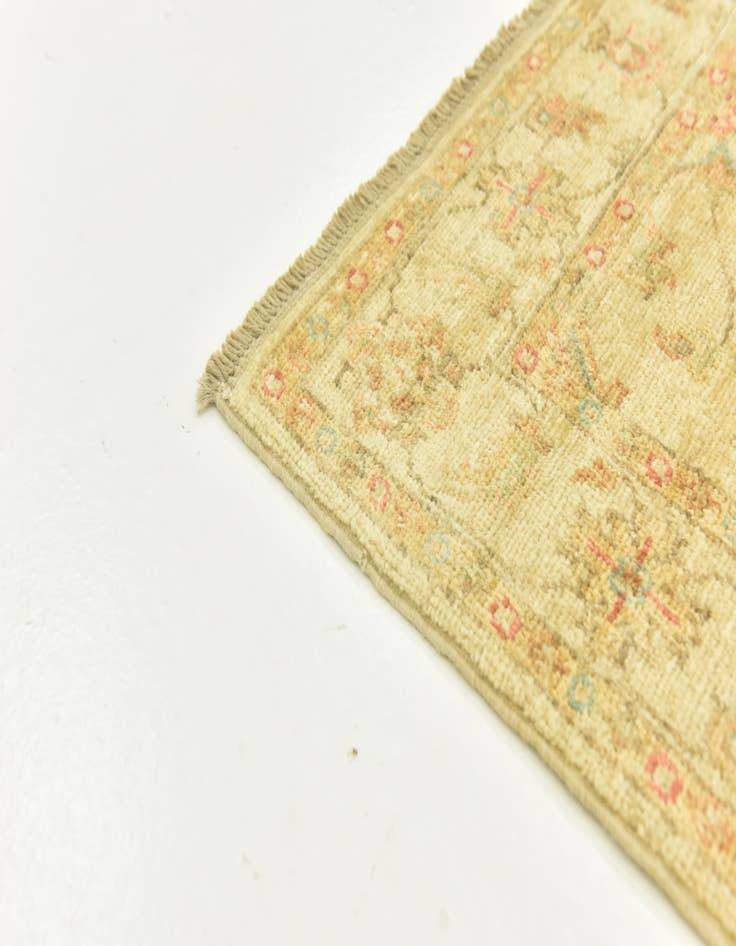 Detail image of 2' 6 x 6' 5  Hand Knotted Peshawar Ziegler Runner Rug