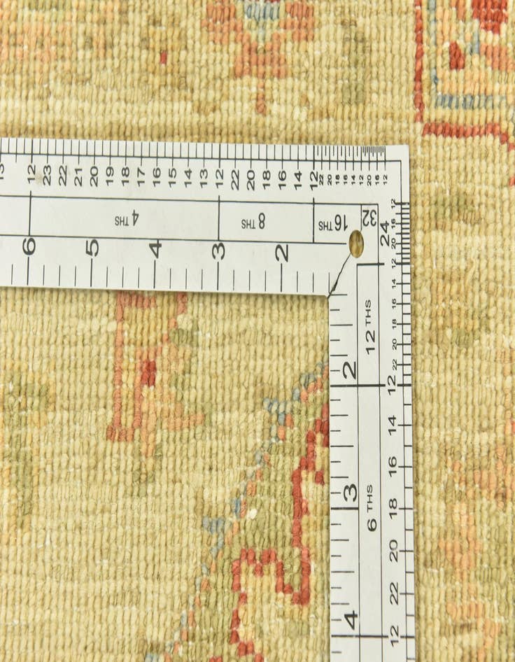 Detail image of 2' 7 x 6' 10  Hand Knotted Peshawar Ziegler Runner Rug