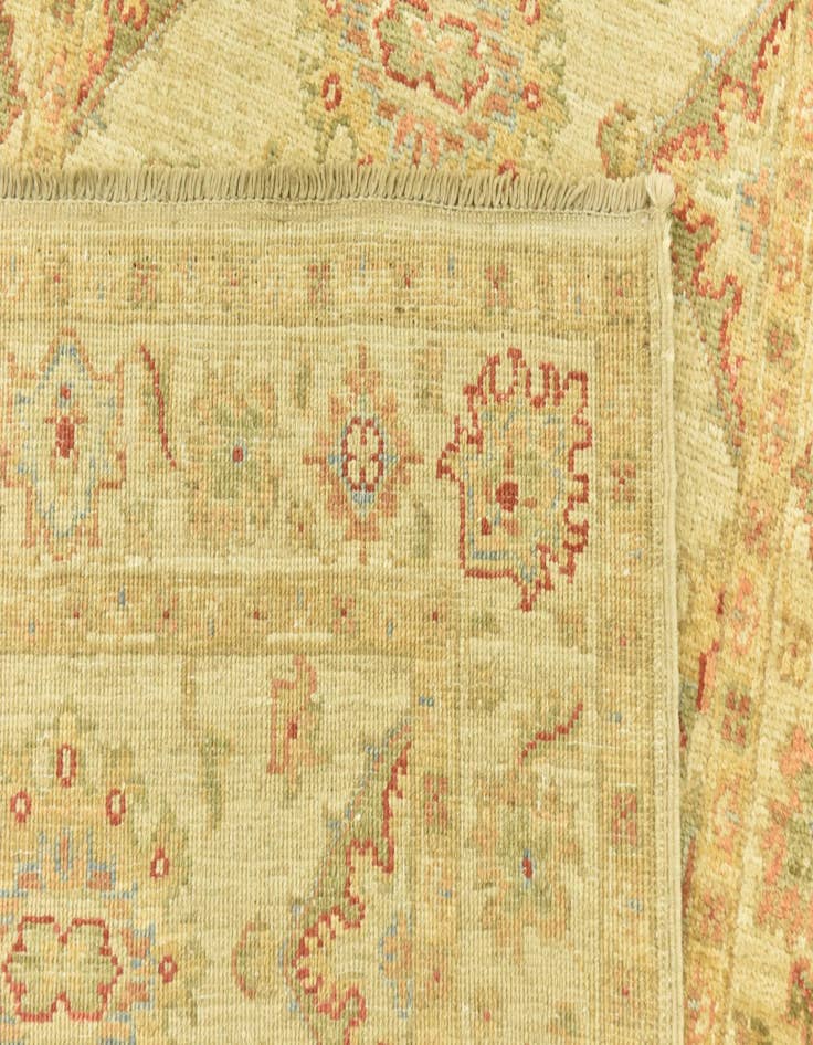 Detail image of 2' 7 x 6' 10  Hand Knotted Peshawar Ziegler Runner Rug