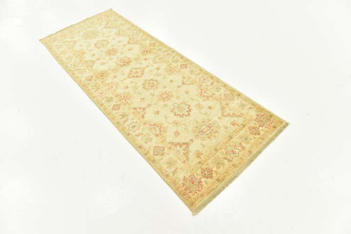 75cm x 205cm Hand Knotted Peshawar Ziegler Runner Rug