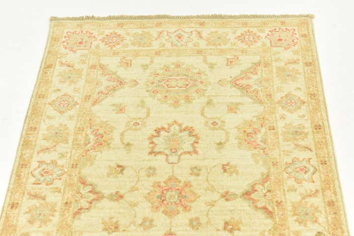 75cm x 205cm Hand Knotted Peshawar Ziegler Runner Rug