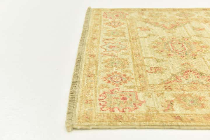 75cm x 205cm Hand Knotted Peshawar Ziegler Runner Rug