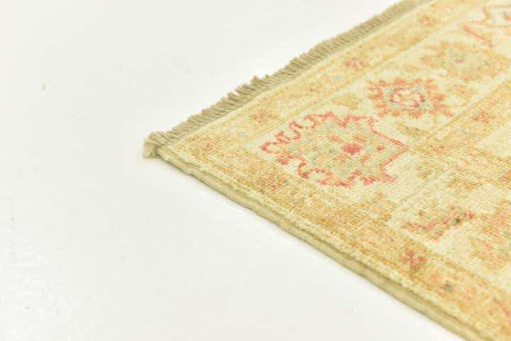 75cm x 205cm Hand Knotted Peshawar Ziegler Runner Rug