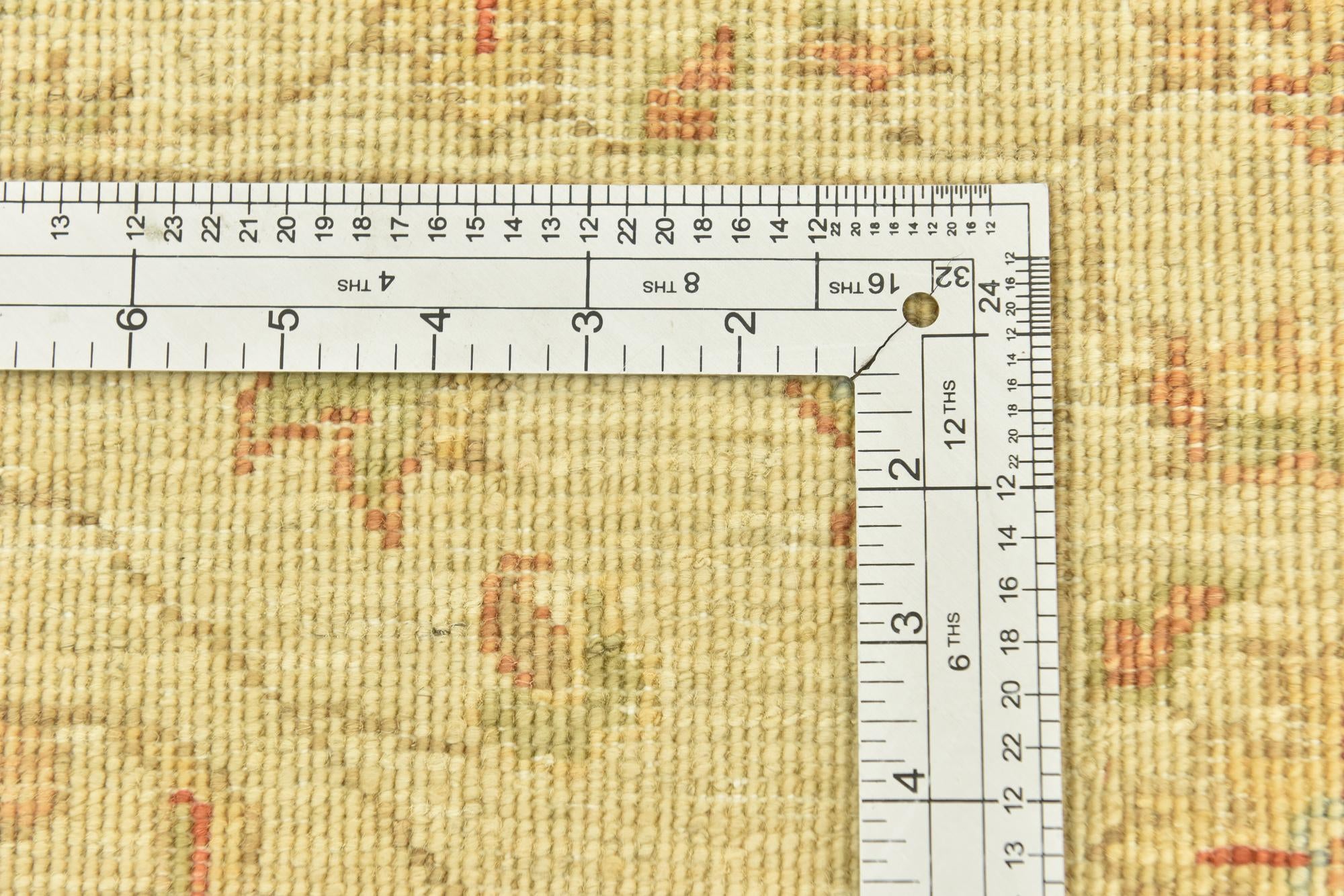 2' 6 x 6' 5 Hand Knotted Peshawar Ziegler Runner Rug
