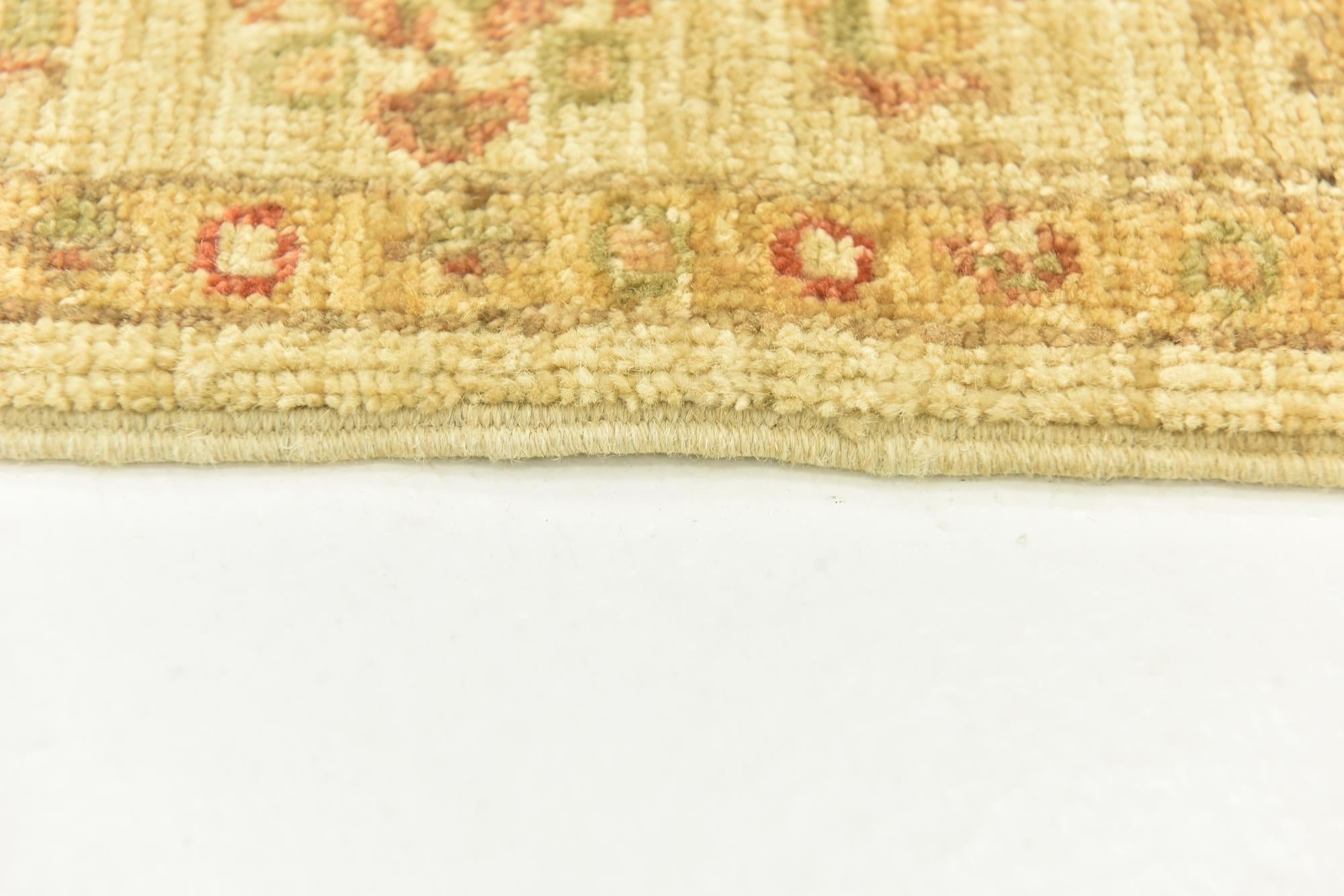 2' 6 x 6' 5 Hand Knotted Peshawar Ziegler Runner Rug