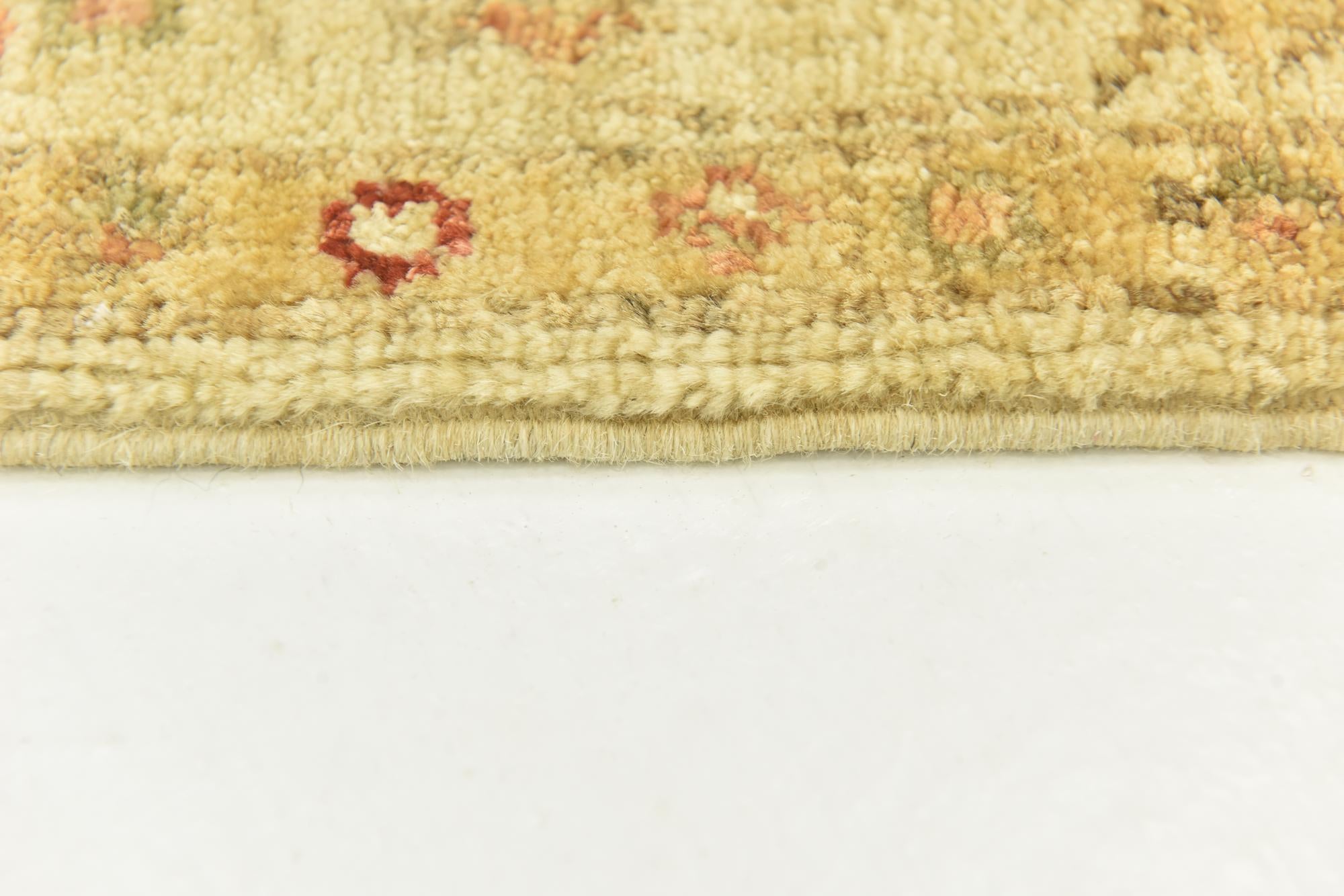 2' 6 x 6' 6 Hand Knotted Peshawar Ziegler Runner Rug