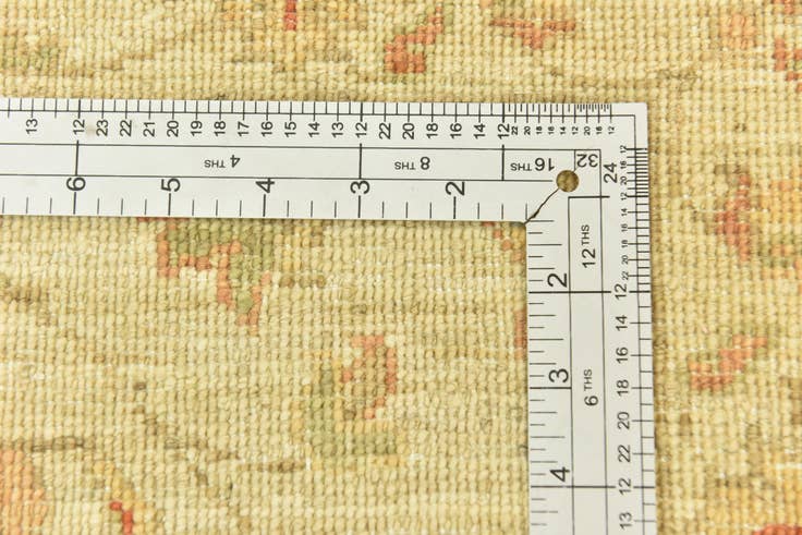 Detail image of 2' 6 x 6' 8 Hand Knotted Peshawar Ziegler Runner Rug