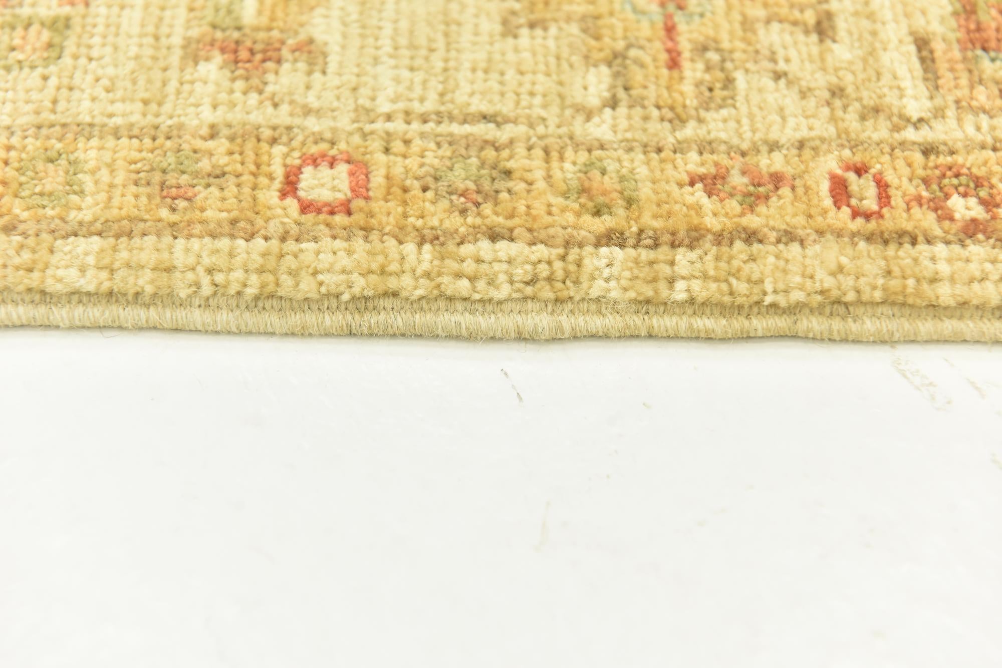 2' 6 x 6' 5 Hand Knotted Peshawar Ziegler Runner Rug